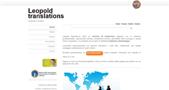 Desktop Screenshot of leopoldtranslations.com